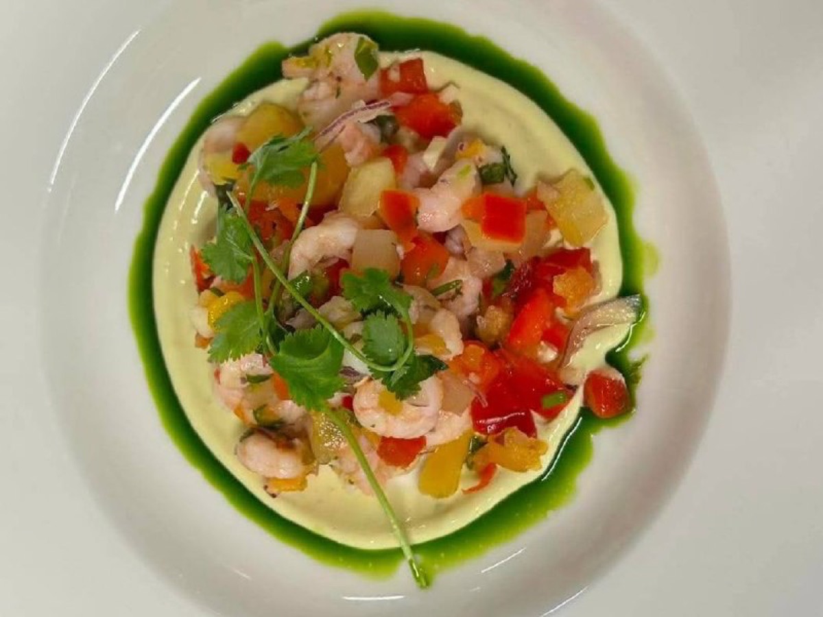 Shrimp ceviche (Arctic coastway)
